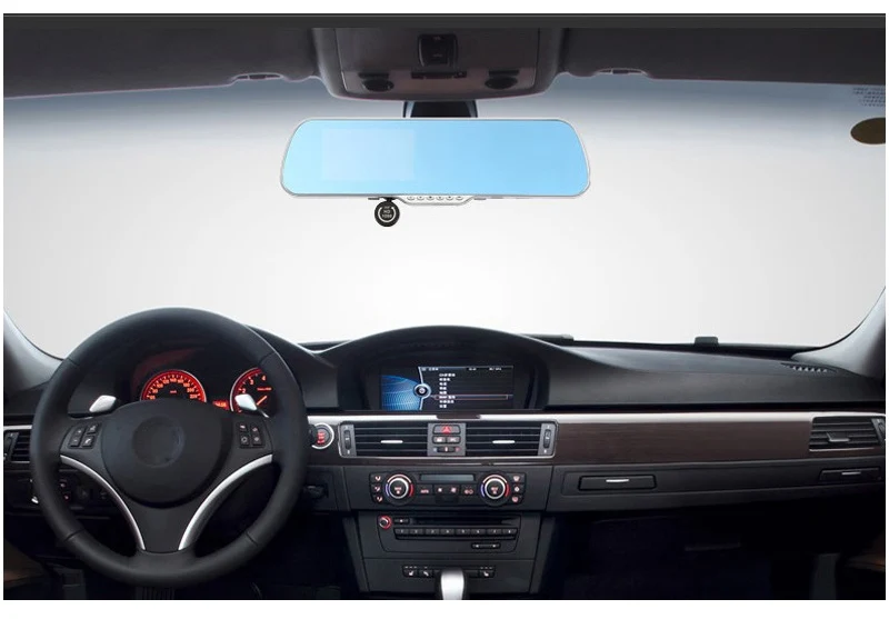 5.0 &quotсенсорный Android 4.4 ROM с Двумя объективами FHD1080P камеры Wi-Fi GPS парковка