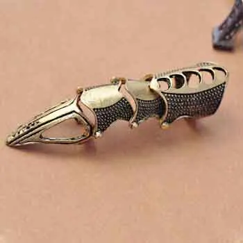 Кольцо женское длинное в европейском стиле 3 цвета | Украшения и аксессуары