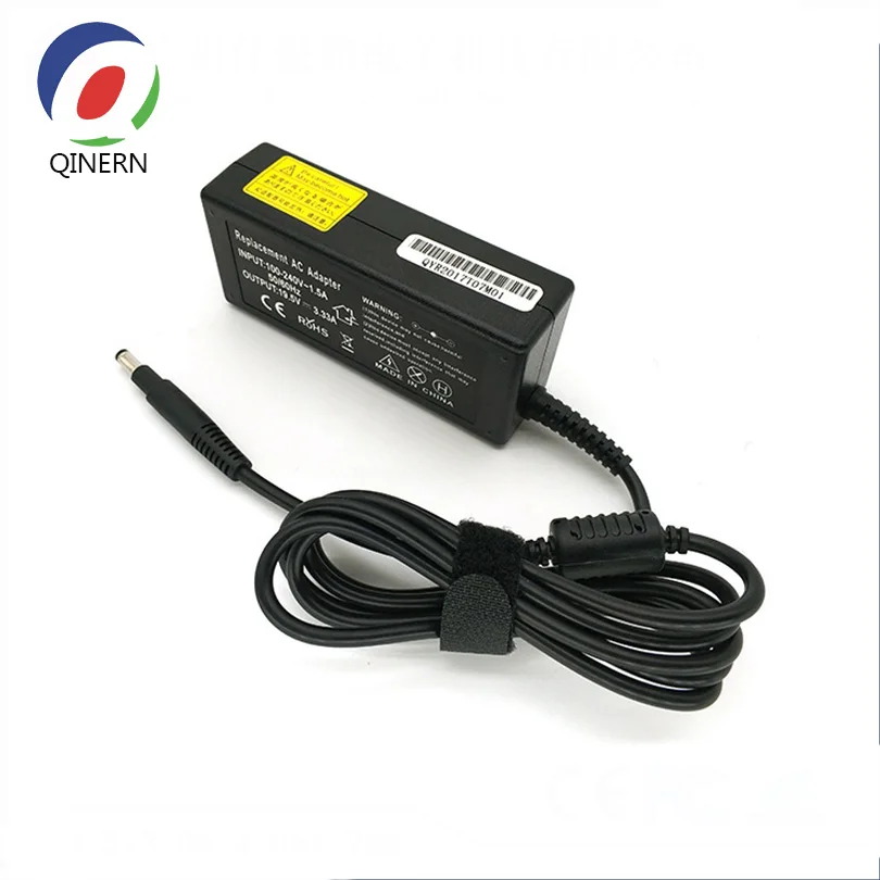QINERN 19 5 V 3.33A 65W 4 8*1 7mm AC зарядное устройство для ноутбука HP Compaq 6720s 510 620 G3000 адаптер