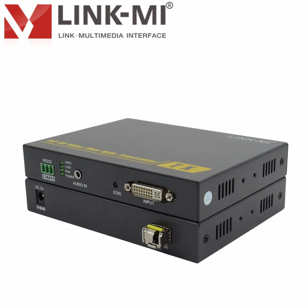 LINK MI LM THF109D одиночный режим одиночное волокно 10 км DVI по волоконно оптическому