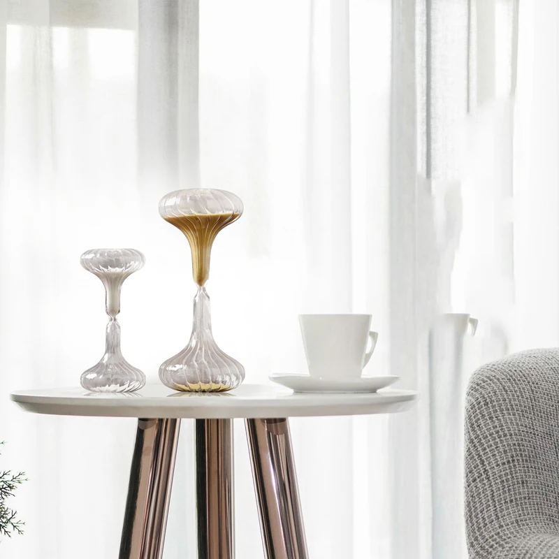 

Creative Transparent Glass Time Hourglass Colorful Sandglass Sand Clock Office Desktop Decoration Adornment Timers Birthday Gift