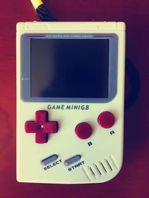 White Мини портативный ГБ Портативный 8 бит ТВ тетрис игровой плеер ручной psp игровая консоль детский подарок ТВ Видео игровая консоль один геймпад - Цвет: White