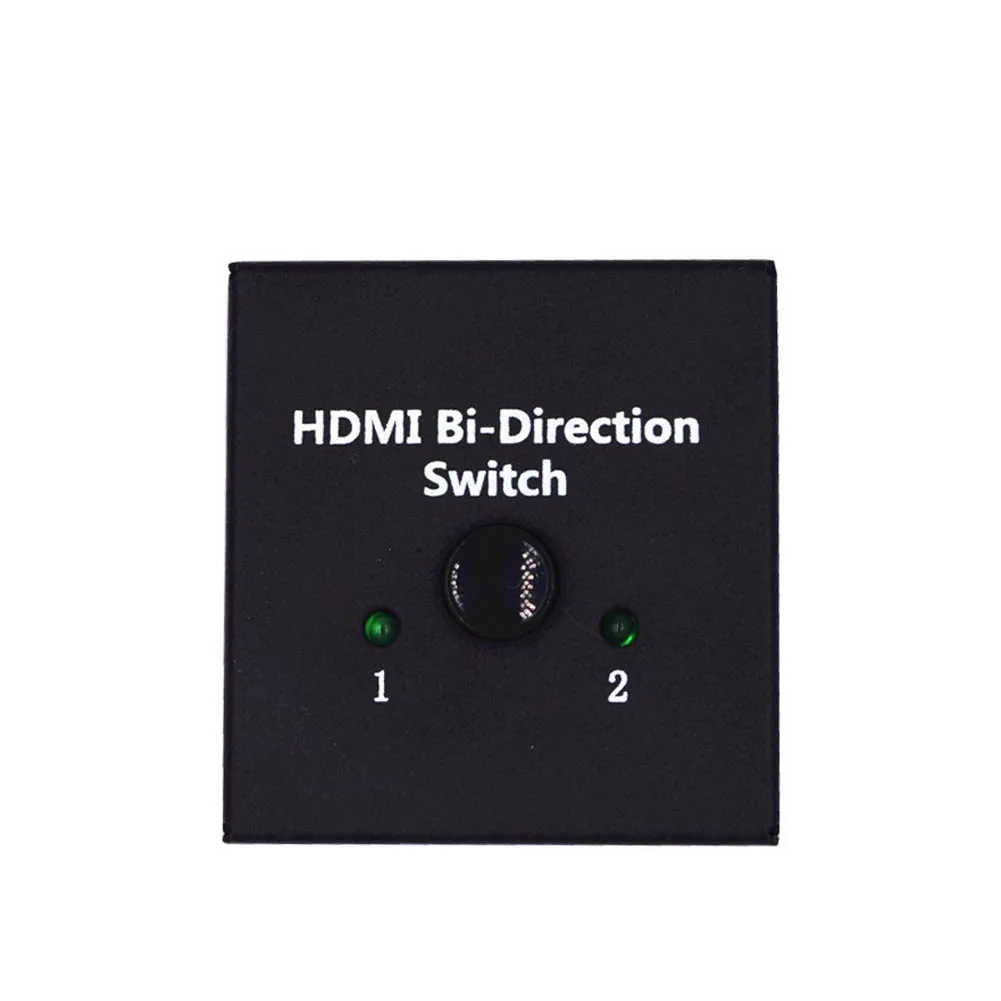 Новый двухпортовый HDMI двухсторонний переключатель ручной 2x1/1x2 разветвитель с