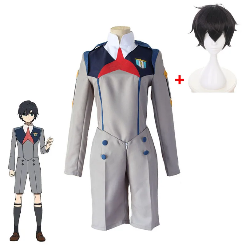 Косплей Хиро Ичиго из аниме любимый в Фране костюм Zero Two MIKU KOKORO