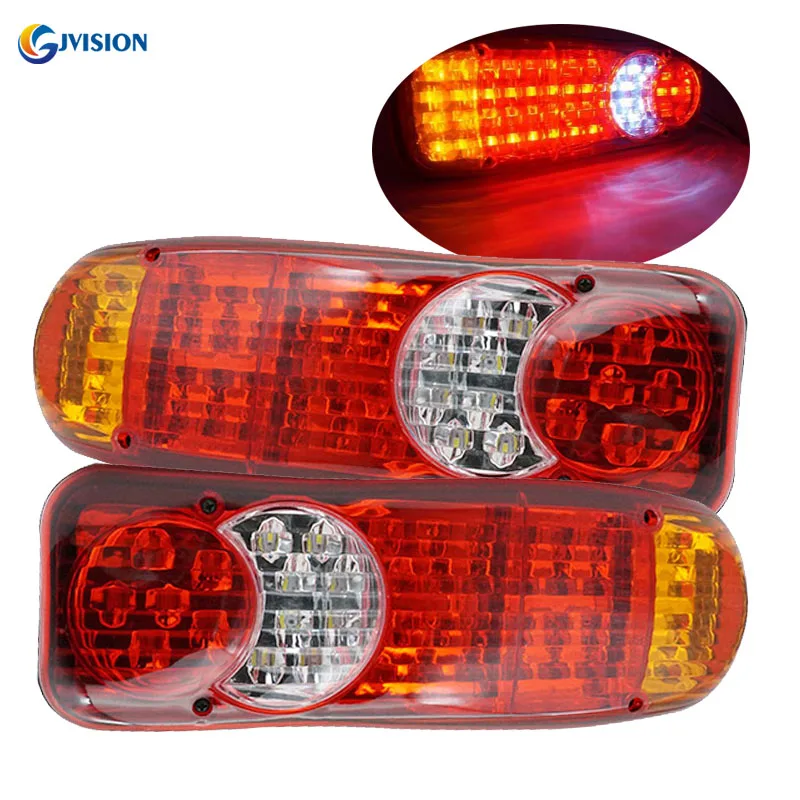 1Pair 12V Truck Trailer Rear light Camper Indicator Reverse Van Car truck taillight LED Stop Rear tail Brake lights lamp
1Pair 12V Truck Trailer Rear light Camper Indicator Reverse Van Car truck taillight LED Stop Rear tail Brake lights lamp