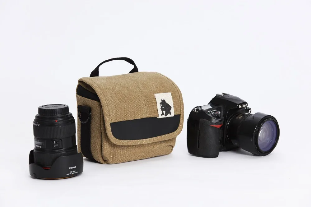 Холщовая Сумка для камеры Canon EOS M6 Mark II M200 M50 M100 M10 M5 чехол x70 SX540 SX530 SX520 SX510 SX500 SX430 SX420
