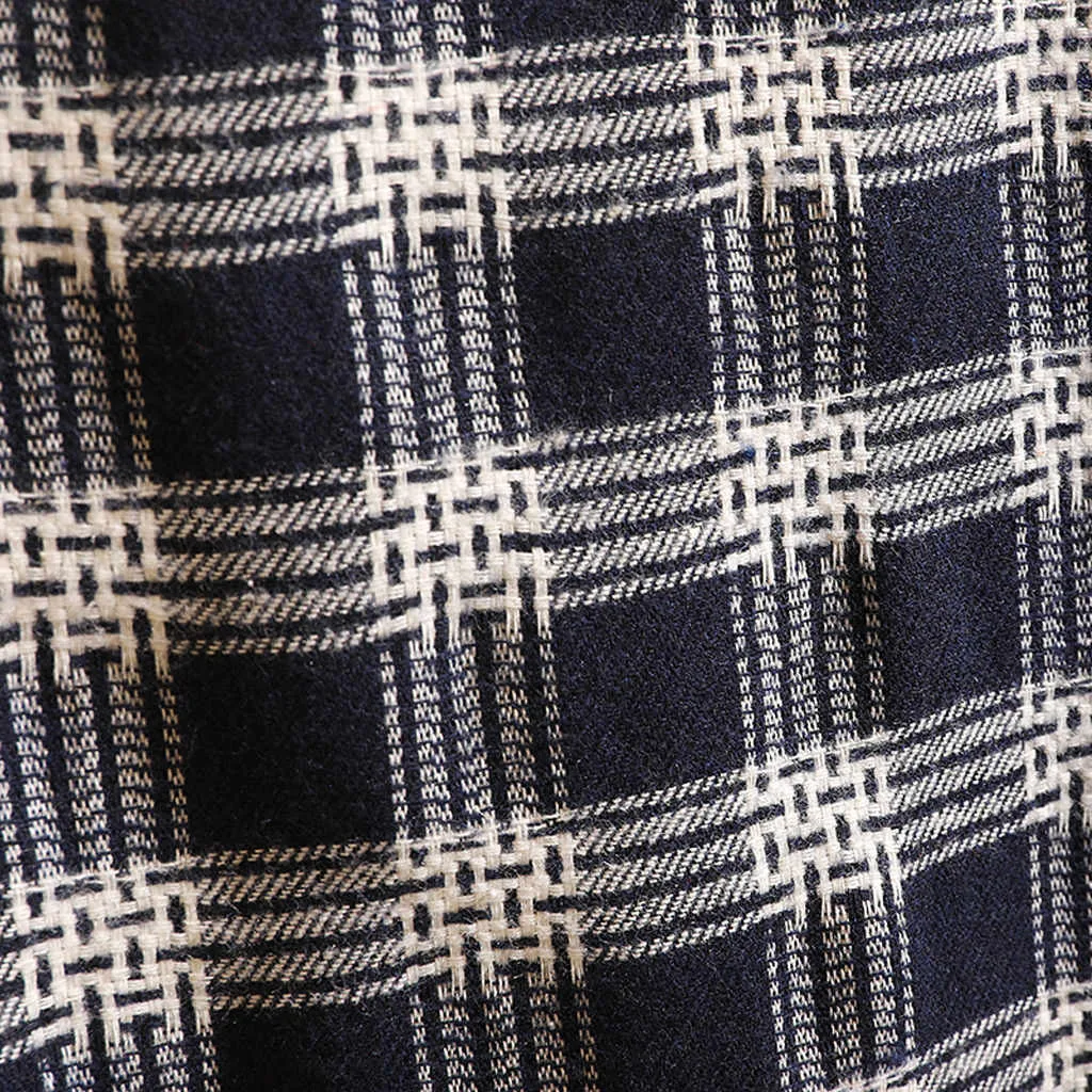 Модная мужская рубашка уличная Camisa повседневные мужские рубашки с длинным рукавом осенние свободные повседневные клетчатые мужские рубашки Camisa masculina