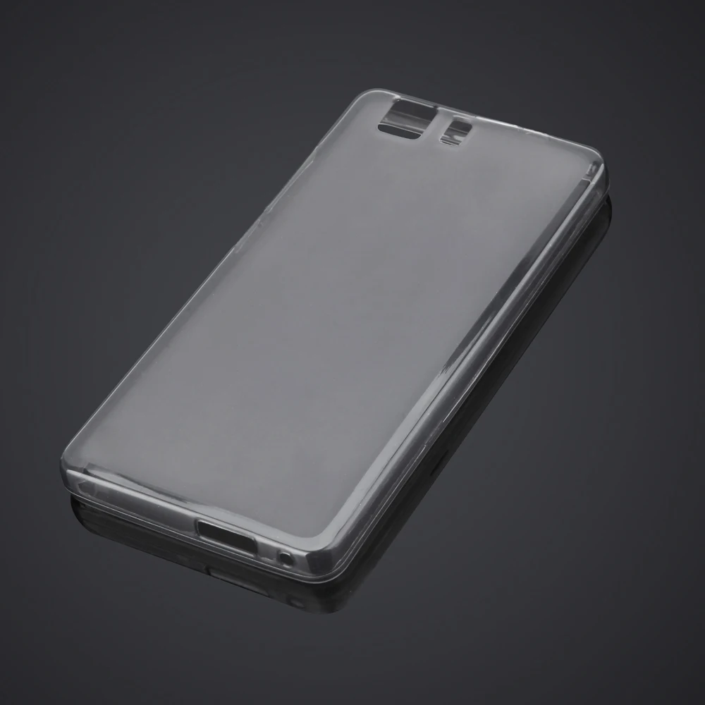 Высококачественный модный прозрачный матовый чехол DOOGEE X5 защитный ТПУ