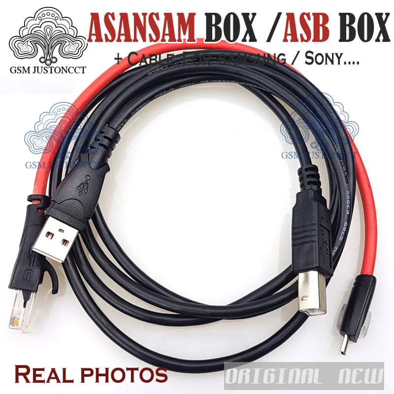 2018 новейшая коробка vesion asb/AsanSam Box для samsung flash & unlock blackberry Sony Ericsson (в комплекте 2