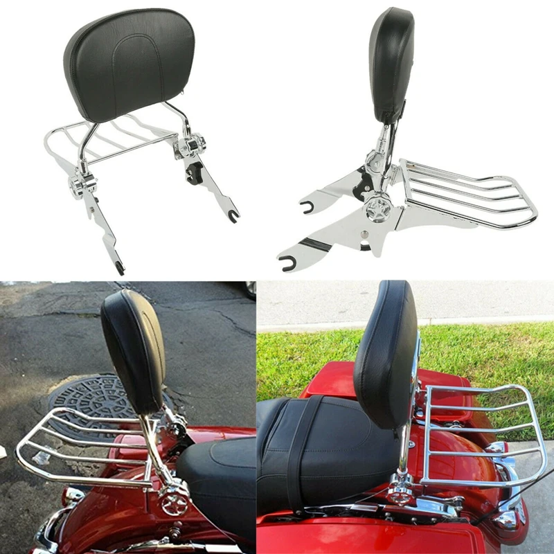 Спинка для мотоцикла багажная стойка Harley CVO Touring Road Street Electra Glide Ultra Classic FLH FLHR FLHRC 09