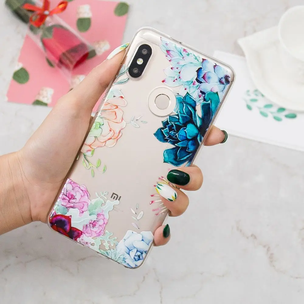 ТПУ чехол для Xiaomi Mi 6X X6 A2 2A мягкий телефона Xiao mi6X 6 X A 2 M1804D2ST M1804D2SE силиконовый
