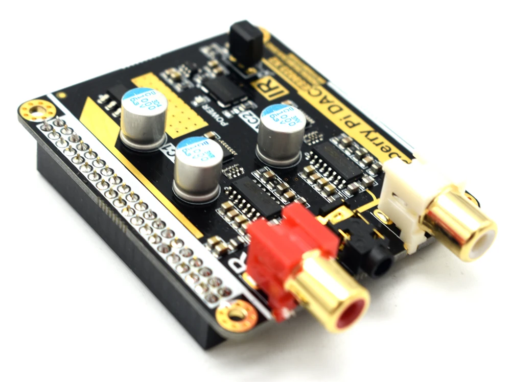 Volumio Moode Raspberry Pi DAC Raspberry Pi 3B+ HIFI двойной декодирующий DAC ies с 5 В DC Источник бесперебойного питания F6-006