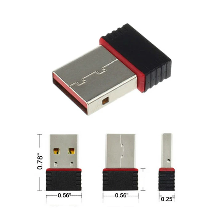 150 Мбит/с MTK7601 usb wifi прямые Адаптеры USB 2 0 высокомощный мини Wifi ключ | Компьютеры и
