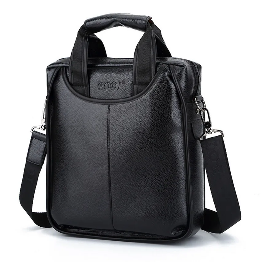 Сумка-мессенджер мужская кожаная Bolsa Masculina Офисные Сумки для мужчин