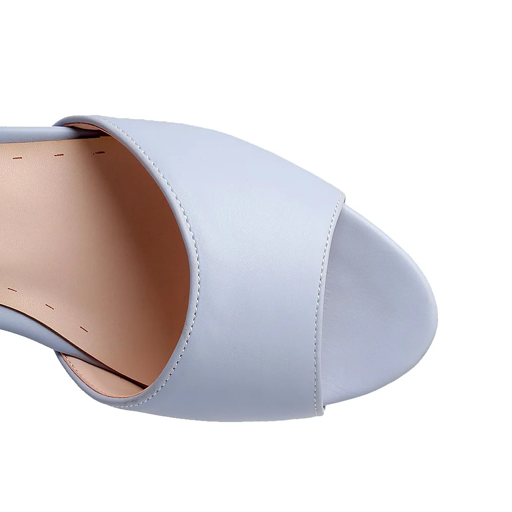 

Smirnova 2018 fashion popular solid color women sandals low heel high quality pu leather sweet buckle summer shoes