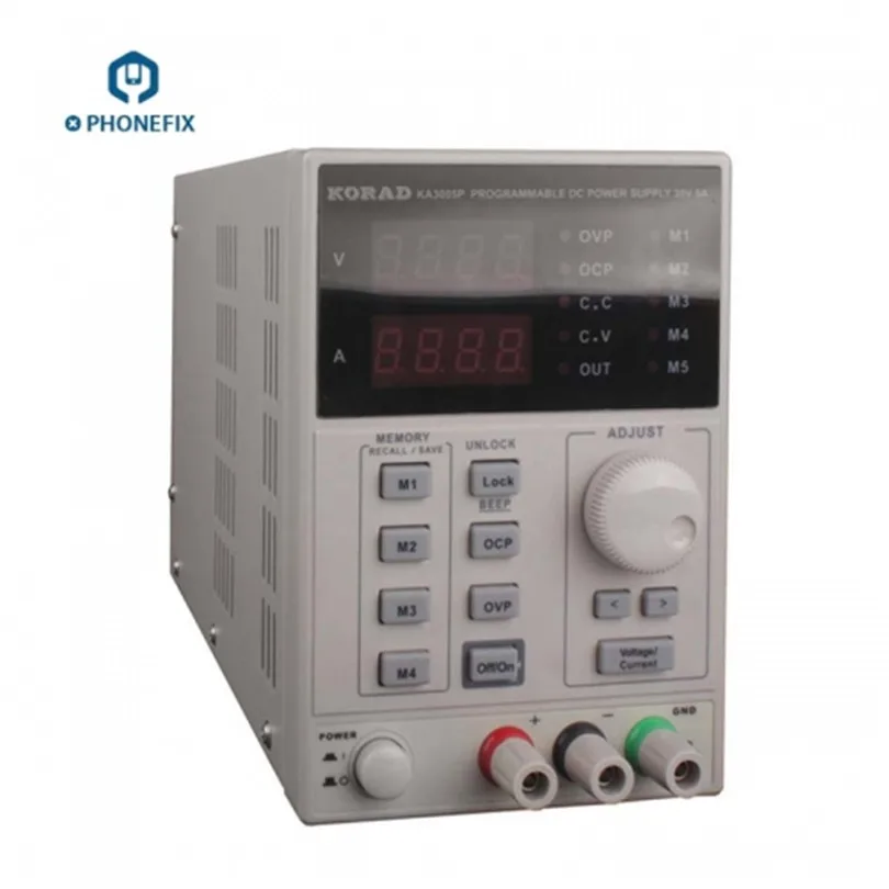 PHONEFIX KORAD KA3005D программируемый 30V 5A источник питания постоянного тока с низкой