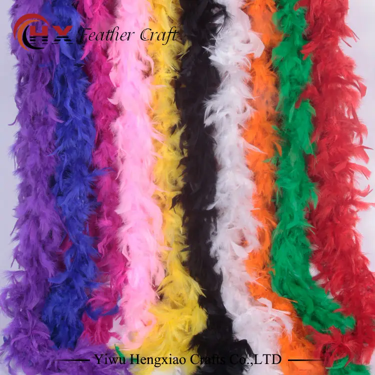 Лента из куриных перьев 2 ярда 35 г|feather boa|turkey feather boafeather strip |