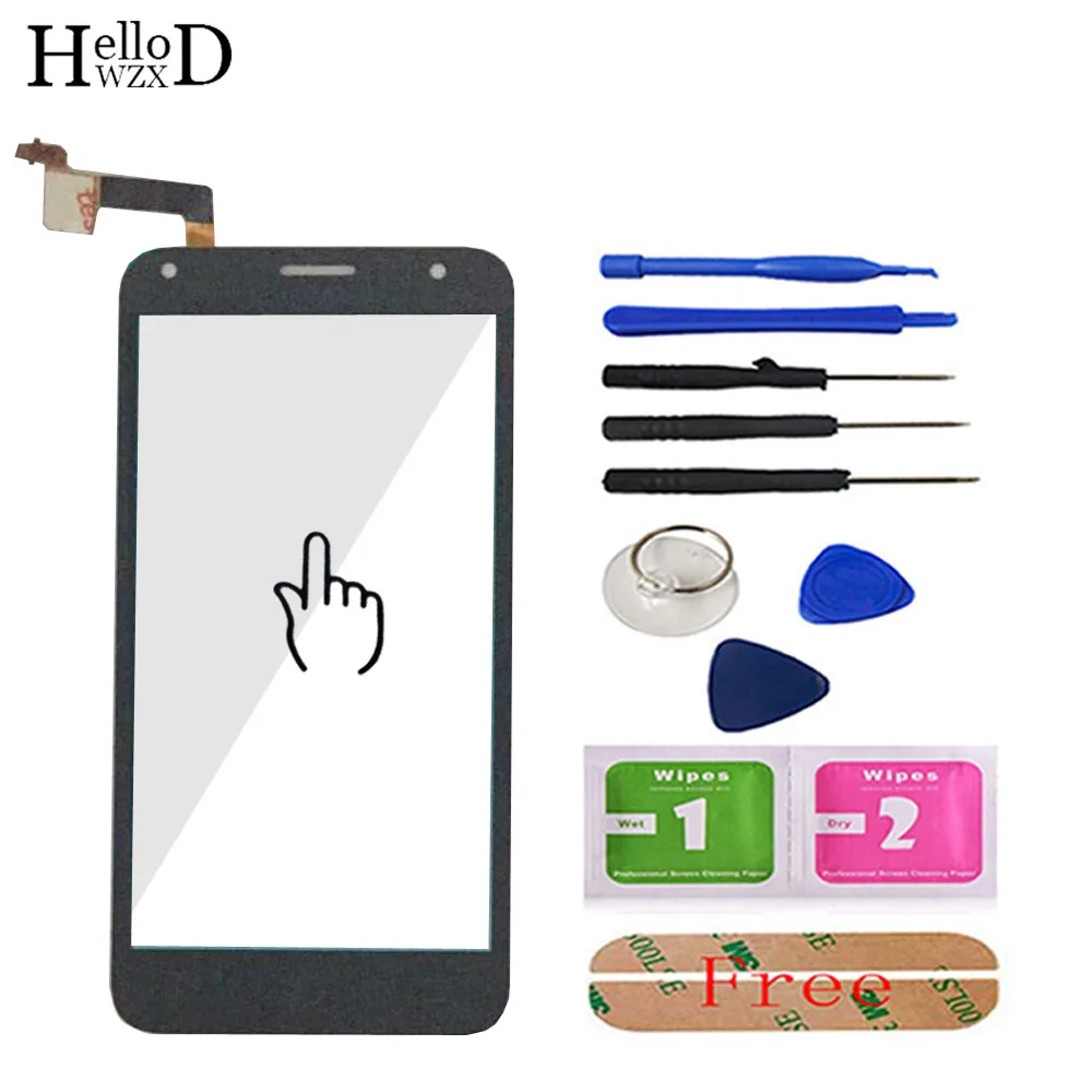 Сенсорный экран для Alcatel One touch Pixi 4 5,0 5010 OT5010 5010D 5010E 5010G сенсорный экран Переднее стекло дигитайзер панель инструмент
