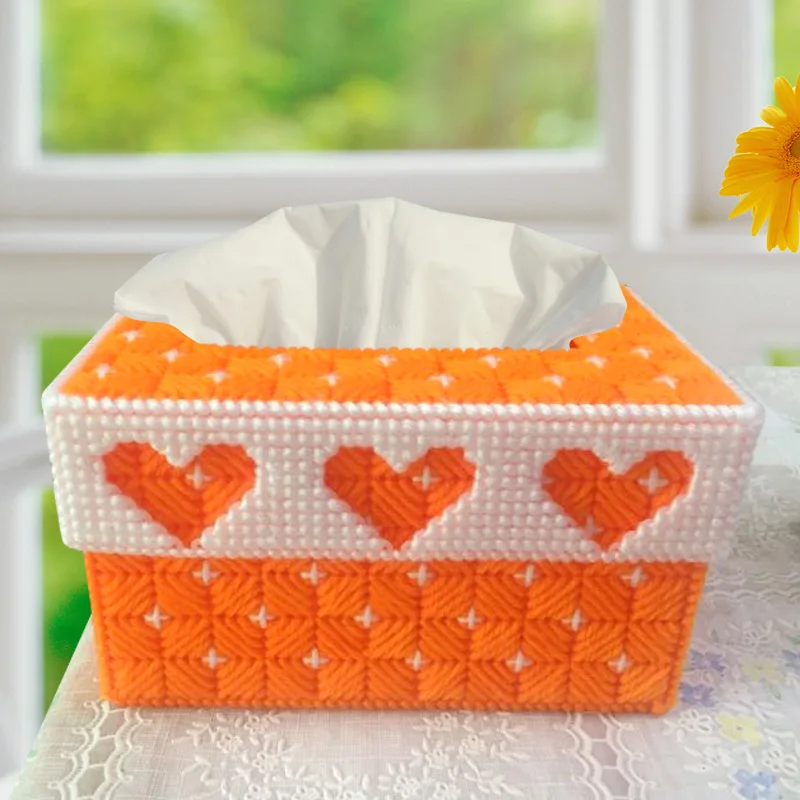 3D Вышивка крестом DIY коробка ткани 9 цветов домашняя работа рукоделие была вырезана z
