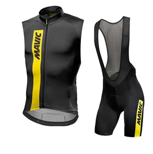 Новый для велоспорта Mavic Джерси мужчин без рукавов дышащий Майо Ropa Ciclismo MTB Sportwear