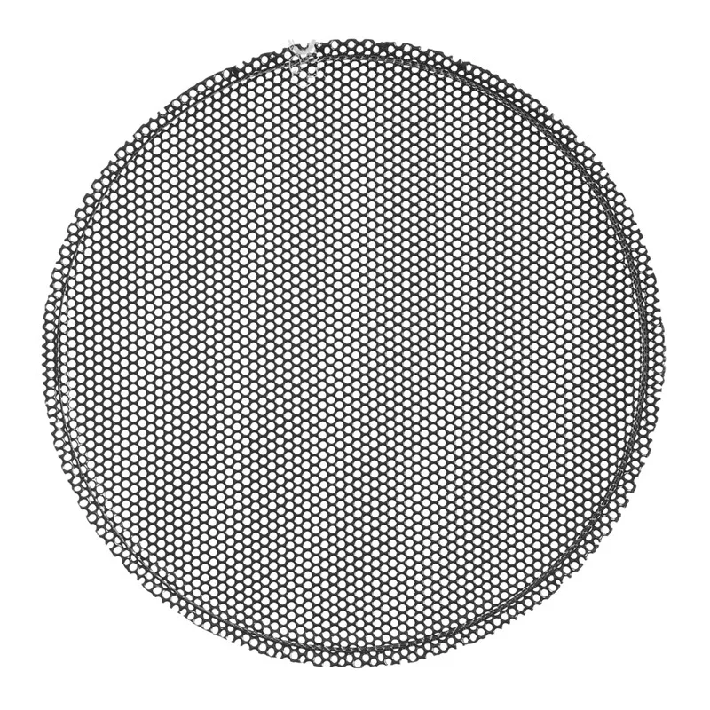 LEORY 1 пара серебряных/черных сменных круглых колонок Защитная Сетчатая крышка