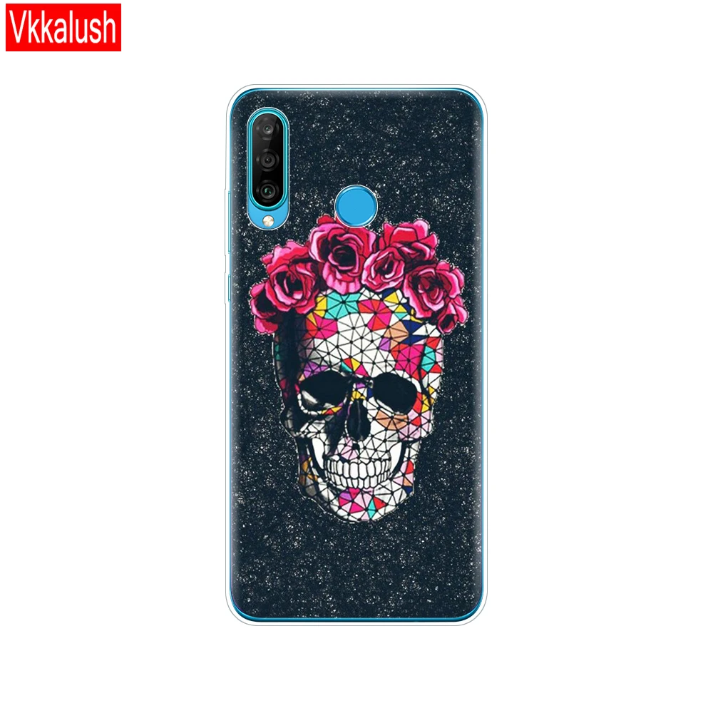 Мягкий чехол для телефона huawei P30 Pro Чехол Силиконовый ТПУ для телефона задняя крышка на huawei P30 Pro VOG-L29 ELE-L29 P 30 Lite - Цвет: 80068