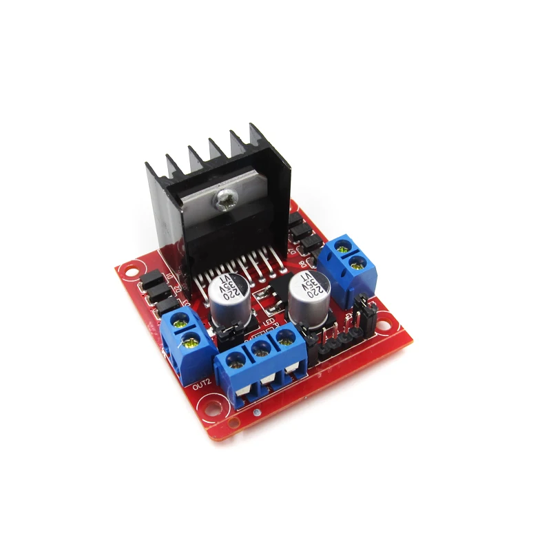 l298n dual h bridge dc stepper motor driver Expansion Development Board board module for arduino kit | Электронные компоненты и
