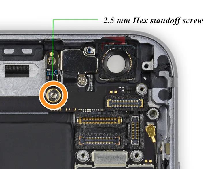 BAKU отвертка для iPhone 6S средняя пластина инструмент открывания ремонта M2.5 Шестигранная головка торцовая