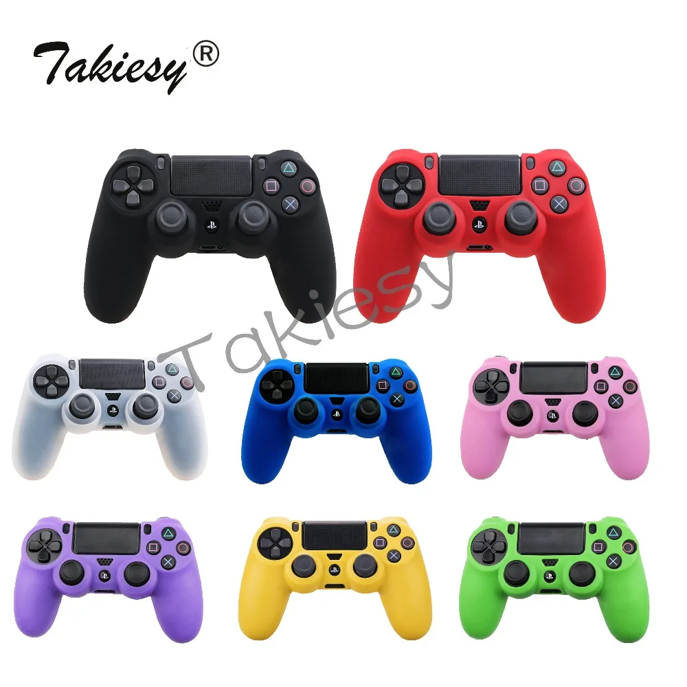 Силиконовый гелевый резиновый чехол защитный для Playstation 4 PS4 | Электроника