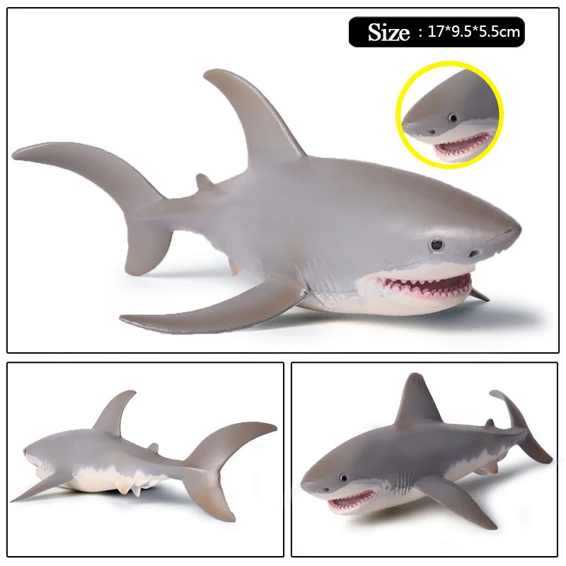 Экшн-фигурки и игрушки морской мир биологическое животное ПВХ большая белая