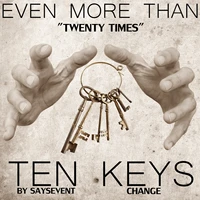 ten keys change by sayseventmagic tricks