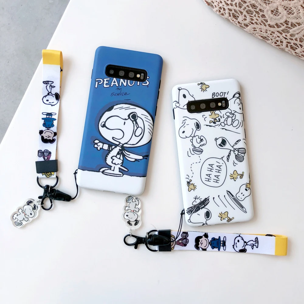 Милый чехол с рисунком собаки из мультфильма S10 Plus мягкие чехлы для телефонов Charlie