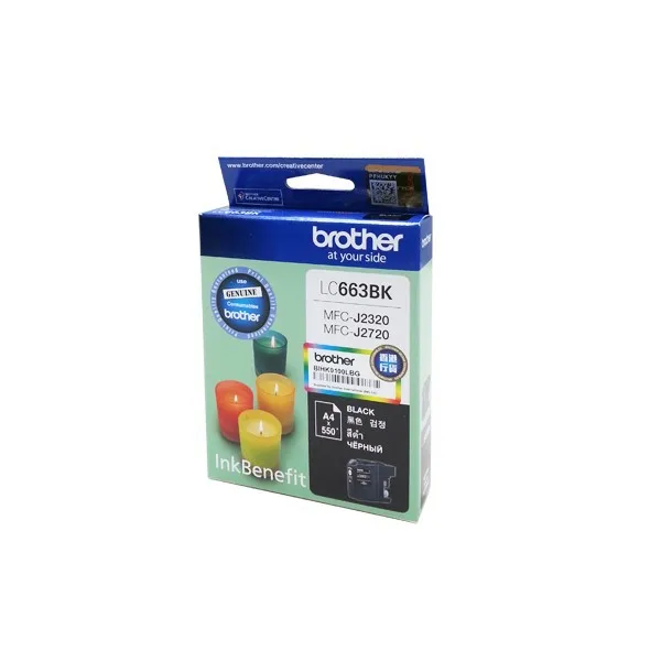 Новейший длинный многоразовый струйный картридж LC663BK C M Y для BROTHER MFC J2320 J2720 MFCJ2320