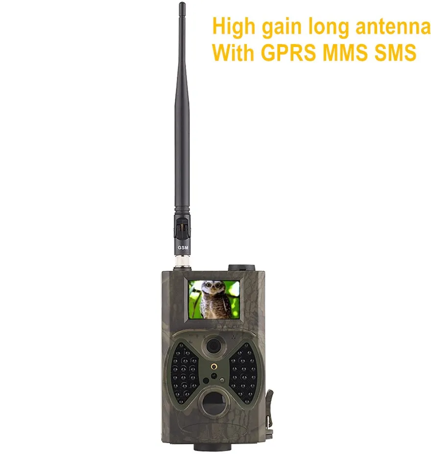 HC300M Охотничья камера HC300M 12MP MMS GPRS GSM HC300M 1080p Детектор движения для домашнего наблюдения за дикой природой, открытая охотничья камера s - Цвет: HC300M