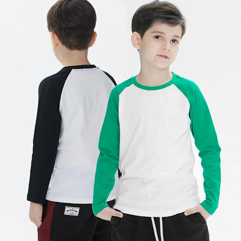 Футболки для мальчиков-подростков от 5 до 12 лет повседневная детская одежда с