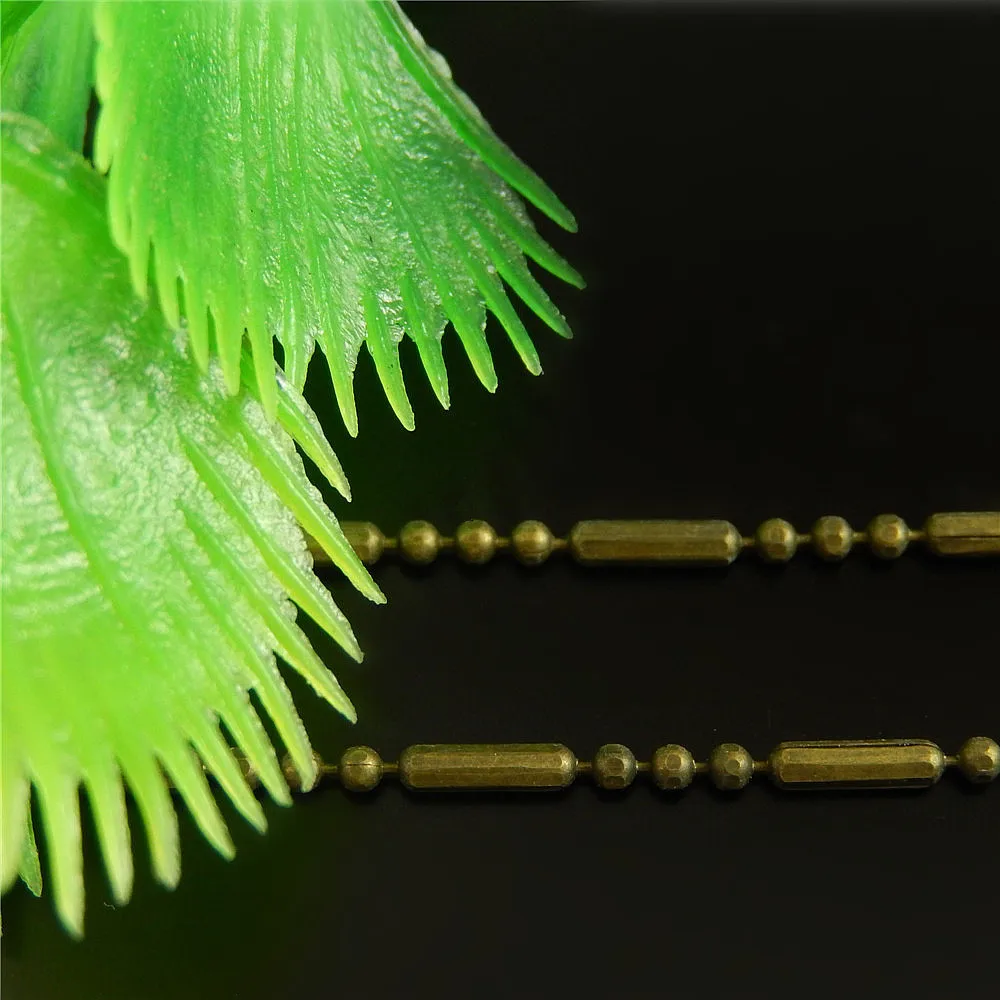 Винтажный Европейский стиль 1 м в партии бронза под старину покрытая цепочкой