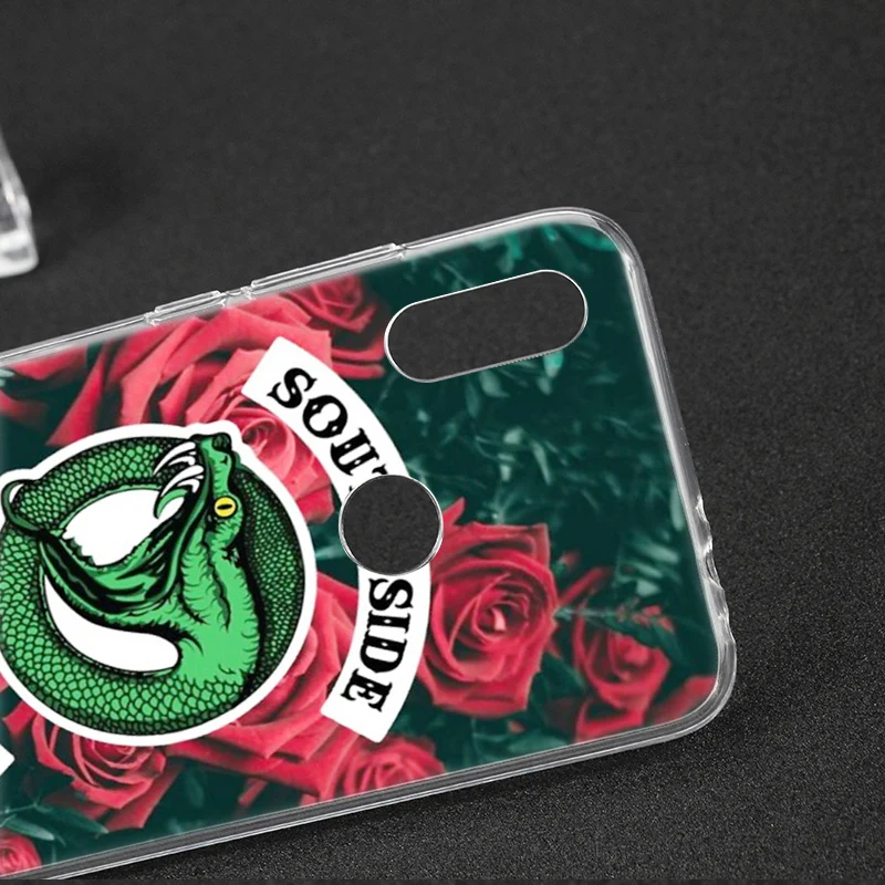 Мягкий силиконовый чехол Riverdale South Side Serpents с логотипом для Xiaomi Redmi K20 7 7A 5 5Plus 6 6A S2 Note