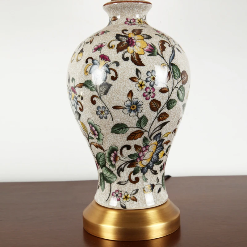 Европейский керамический светодиодный диммер настольная лампа для свадебного