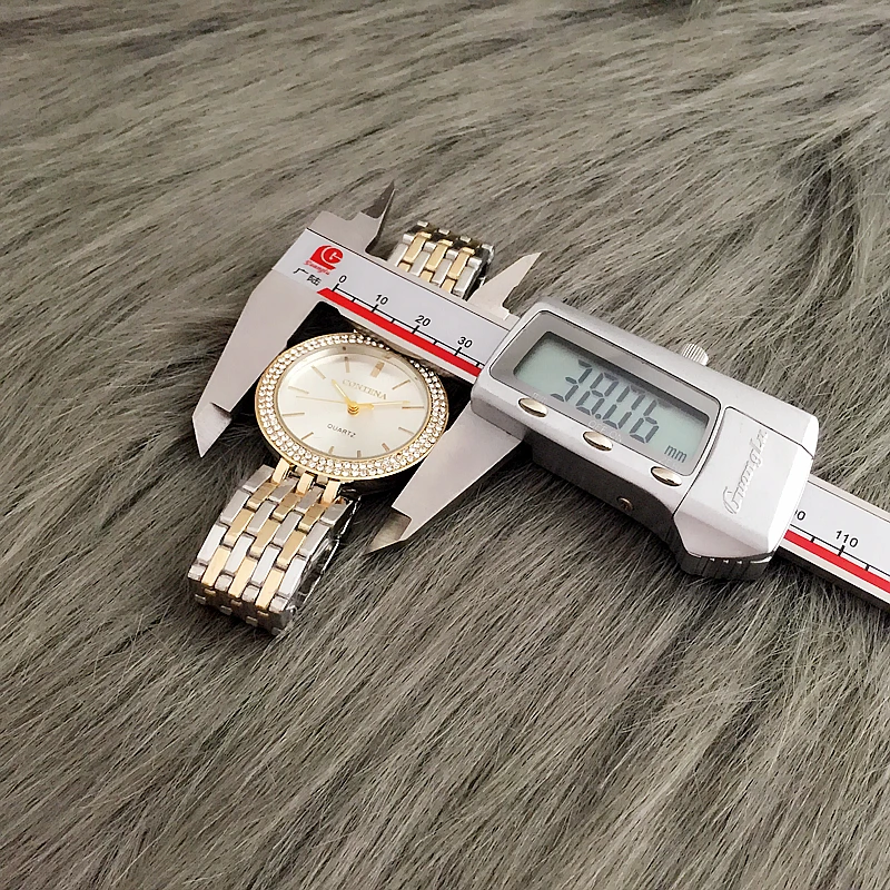 Женские роскошные часы Contena наручные из нержавеющей стали со стразами | Наручные