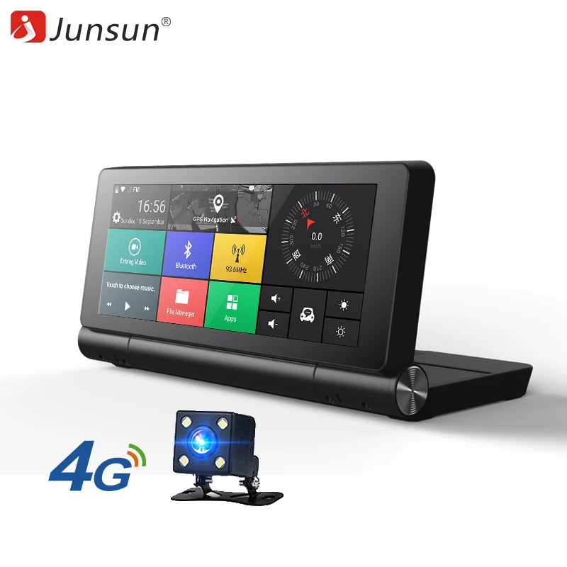 Junsun E28 новый 4 г gps навигации Android 5.0 Bluetooth Встроенная память 16 ГБ Оперативная 1 Full HD