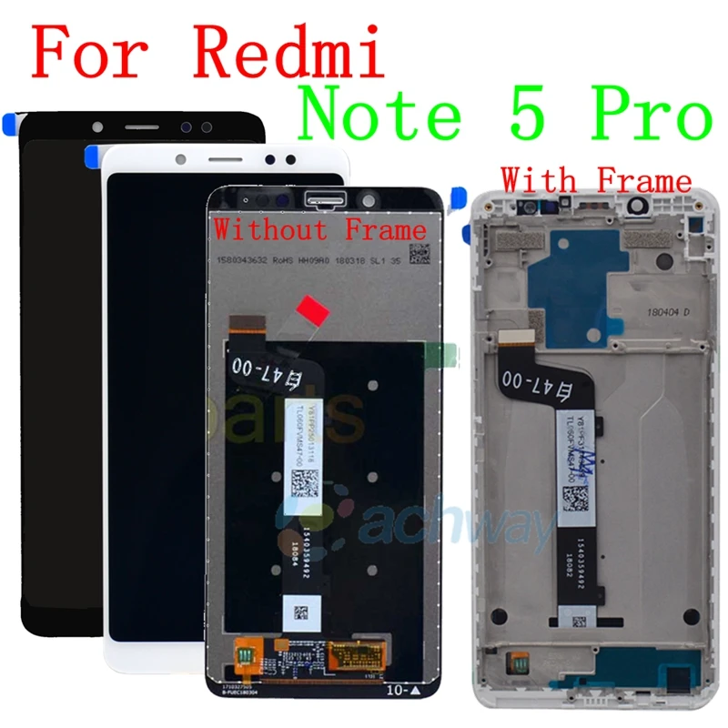 ЖК-дисплей 5 99 дюйма для Xiaomi Redmi Note Pro сенсорный экран дигитайзер в сборе с рамкой