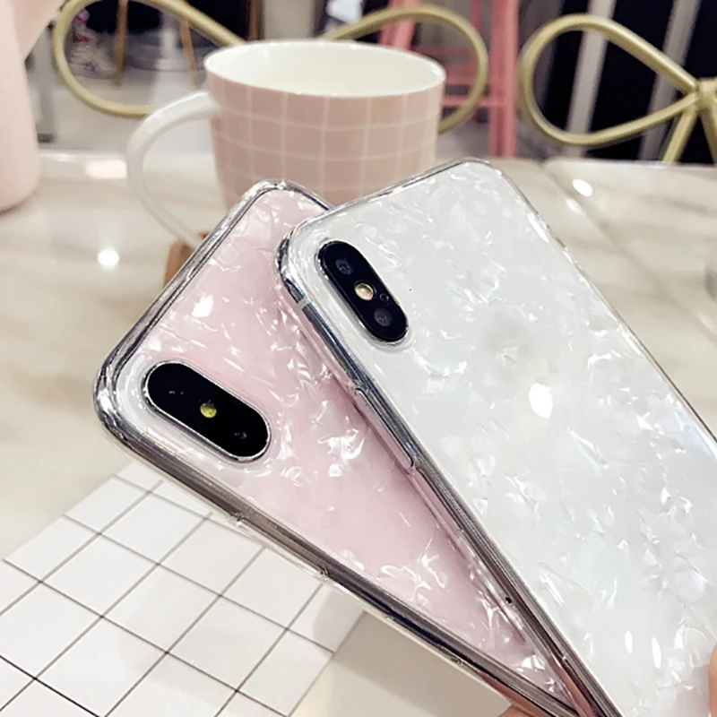 Для iPhone X сотовый телефон мода раковины силиконовый чехол для iPhone8 плюс