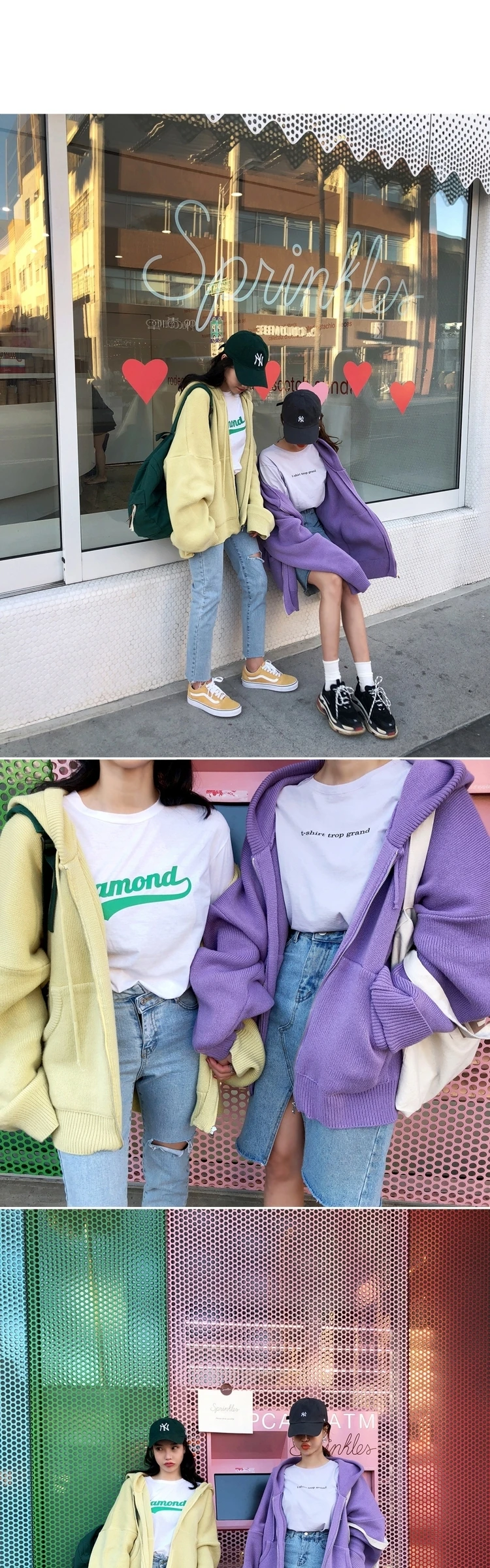 Fashion Korea Loose Sweater Woman New Autumn Simple Solid Color Hooded Knit Cardigan Elegant Bat Sleeve Long Cardigan Coat