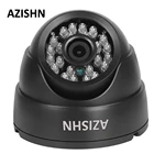AZISHN горячая Распродажа 700tvl1000TVL CMOS с IR-CUT 24IR ночного видения Цветная аналоговая камера комнатная охранная купольная камера видеонаблюдения