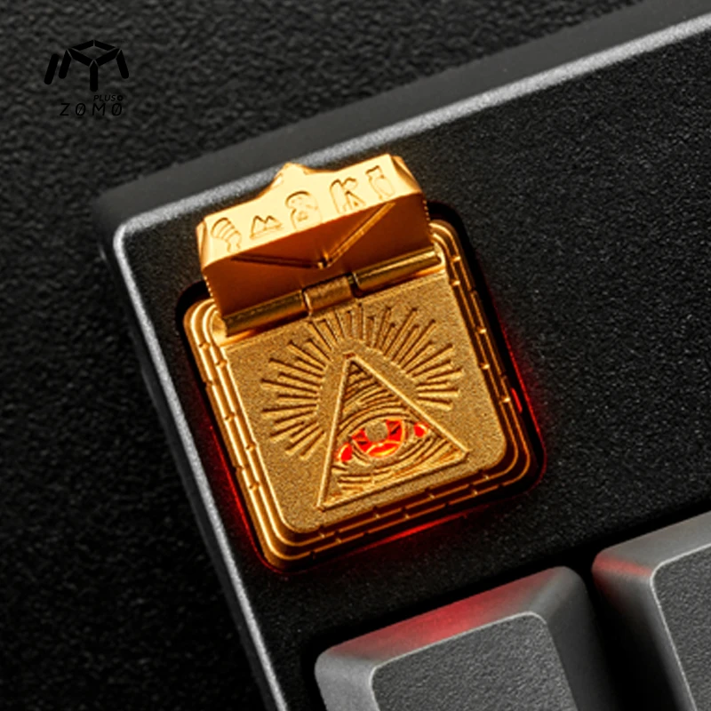 Металлическая механическая клавиатура keycap cherry mx keycaps ZOMO металлическая игровая с