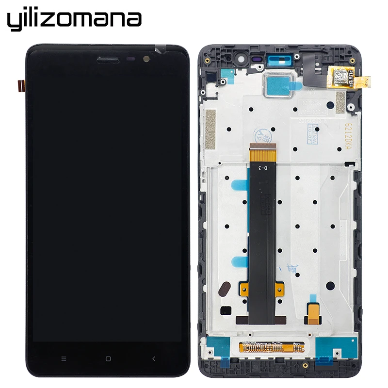 YILIZOMANA Original Replacement LCD Display+Digitizer Touch Screen Assembly with Frame For Xiaomi Redmi Hongmi Note 3 Pro+Tools | Мобильные