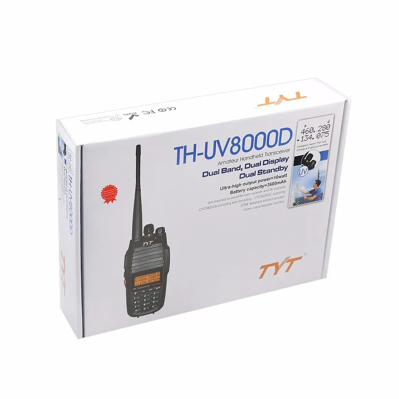 Обновленная версия оригинальная TYT TH UV8000D портативная рация Любительский