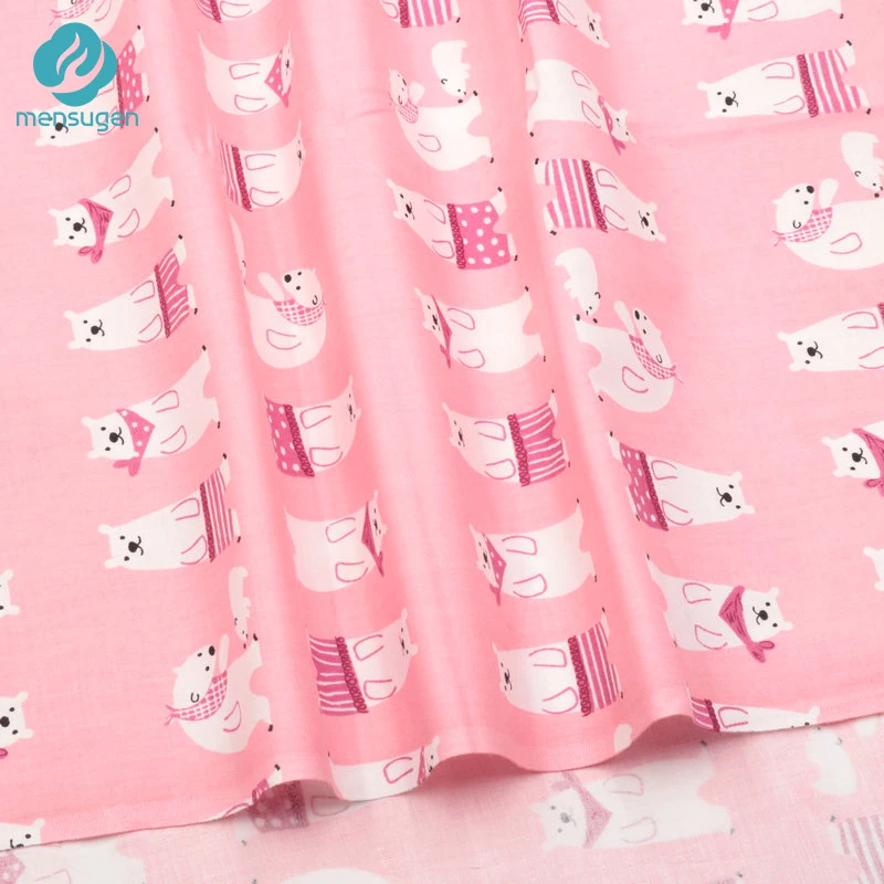 5 pcs/lot 40x50cm Pink Color Cotton Fabric for Patchwork Quilts Cushions Patchwork Telas Sewing Tissue DIY Crafts Tilda Cloth