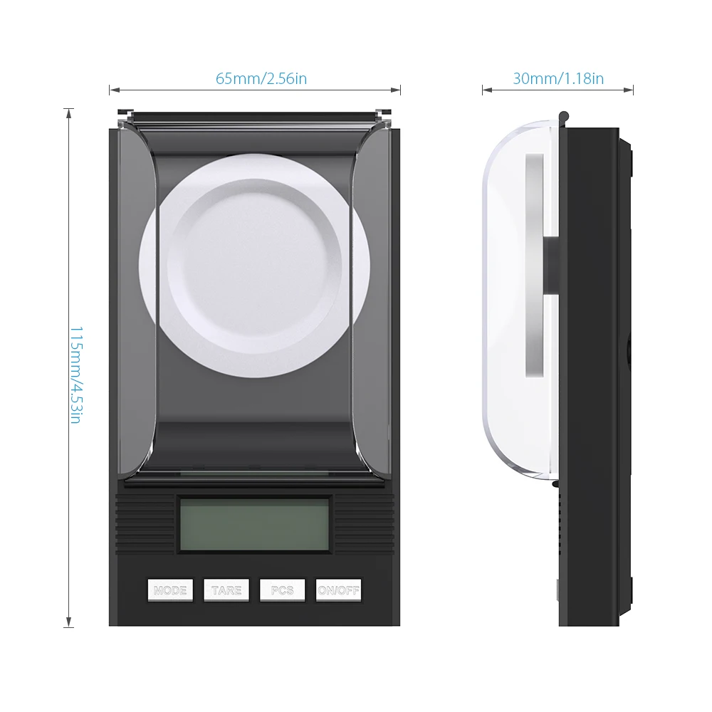 Homgeek профессиональные цифровые весы с точностью в миллиграммах мини электронные