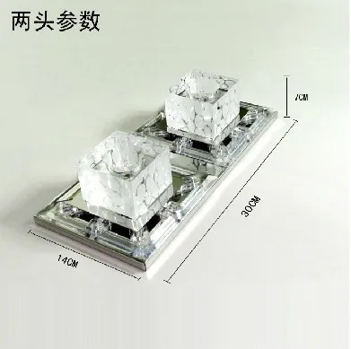 Светодиодные светильники Colorpai 3 Вт прихожей лампа со стразами Современный